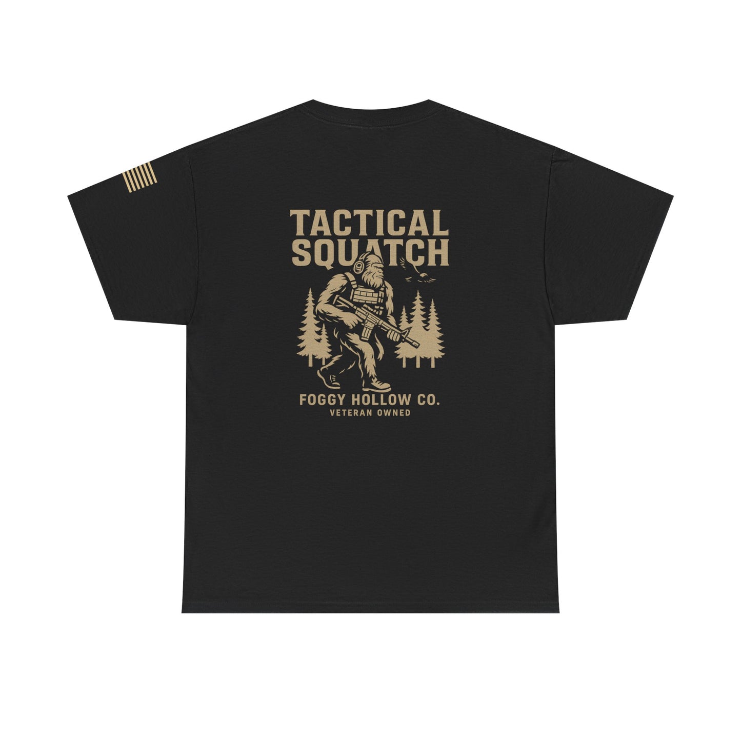 Tactical Squatch Edition Foggy Hollow Co. Unisex Heavy Cotton Tee