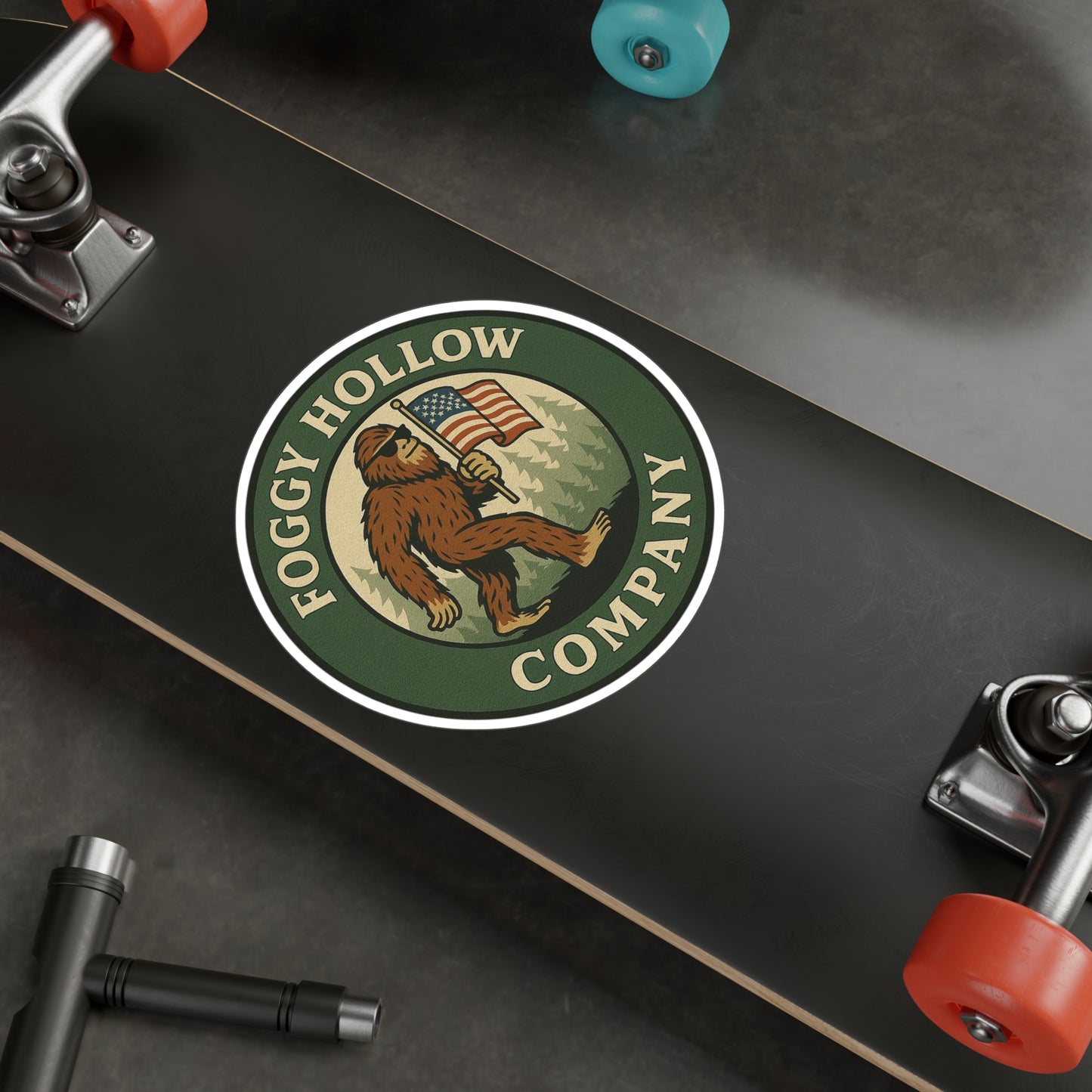 Foggy Hollow Co. Vinyl Patch Sticker