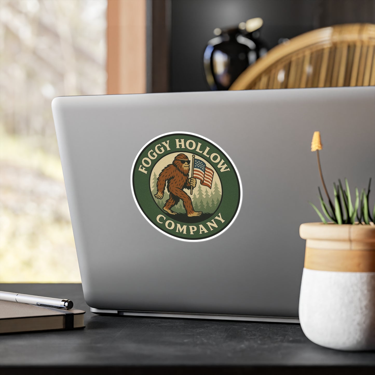 Foggy Hollow Co. Vinyl Patch Sticker