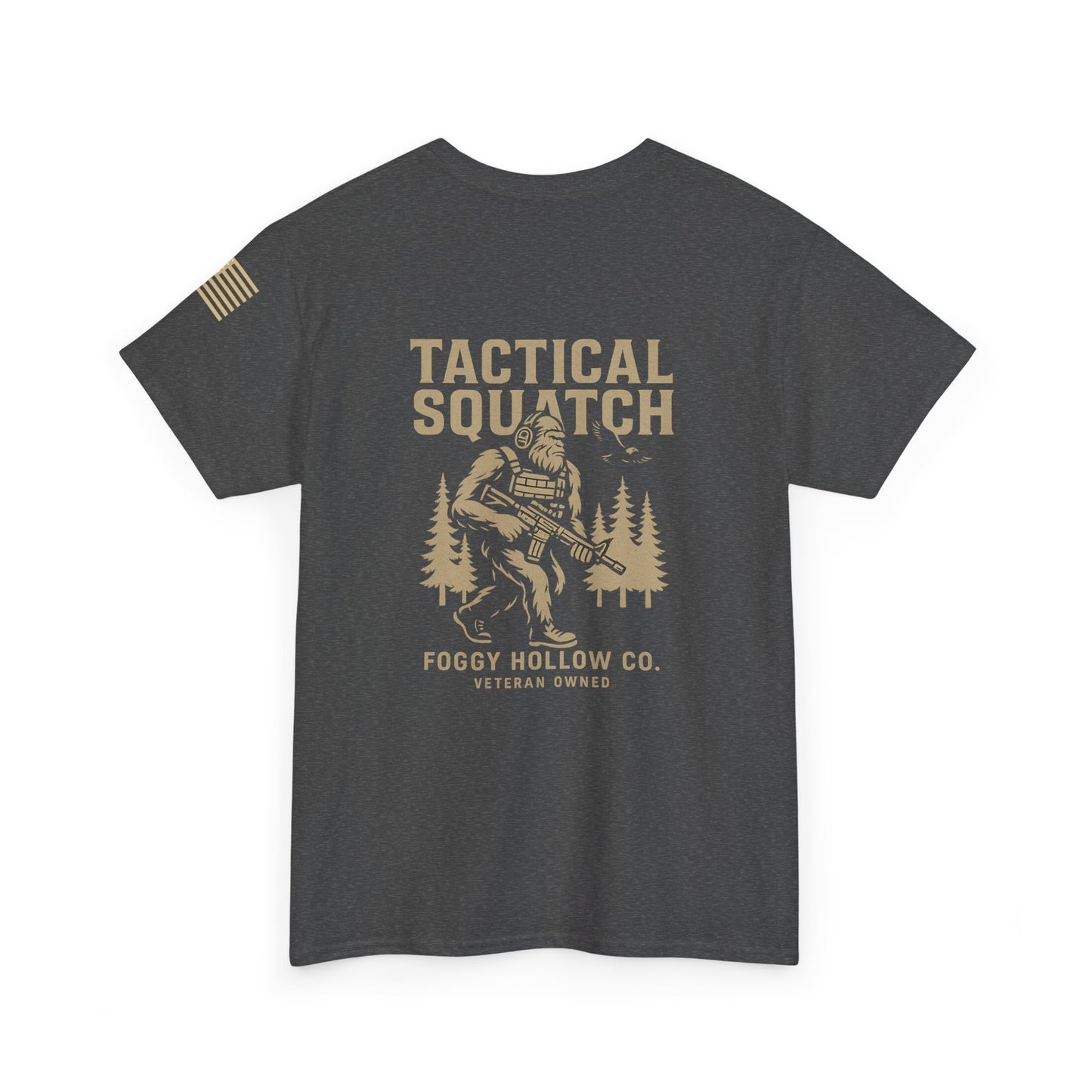 Tactical Squatch Edition Foggy Hollow Co. Unisex Heavy Cotton Tee