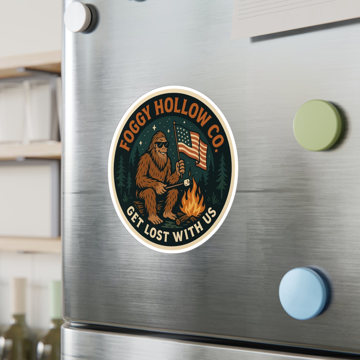 Foggy Hollow Co. Vinyl Sticker