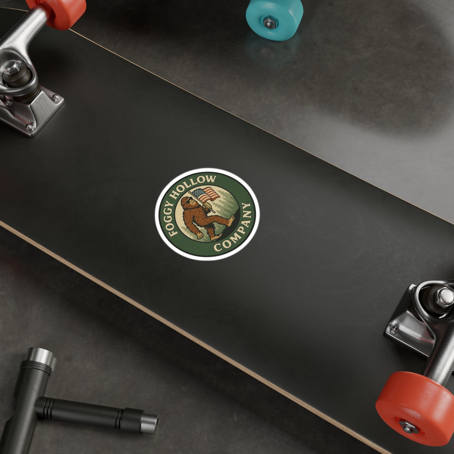 Foggy Hollow Co. Vinyl Patch Sticker
