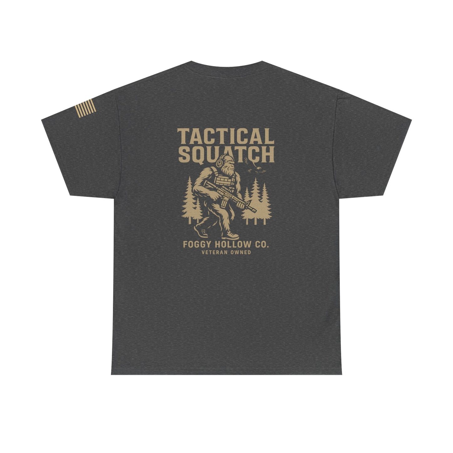 Tactical Squatch Edition Foggy Hollow Co. Unisex Heavy Cotton Tee