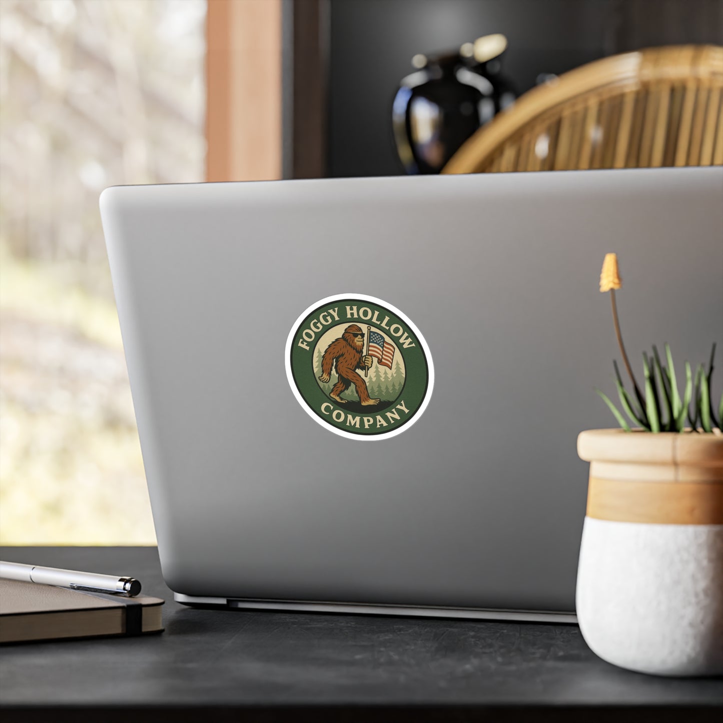 Foggy Hollow Co. Vinyl Patch Sticker