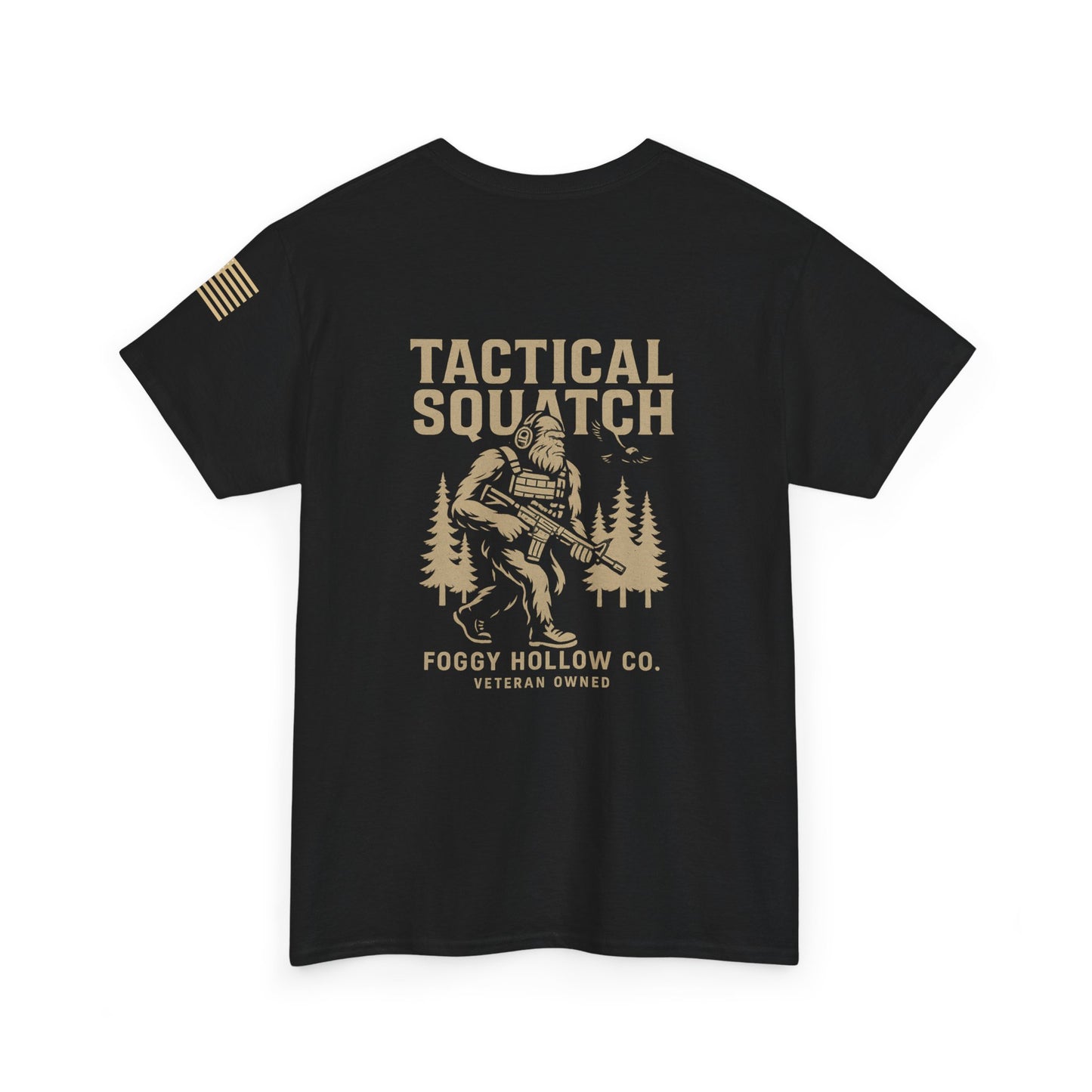 Tactical Squatch Edition Foggy Hollow Co. Unisex Heavy Cotton Tee