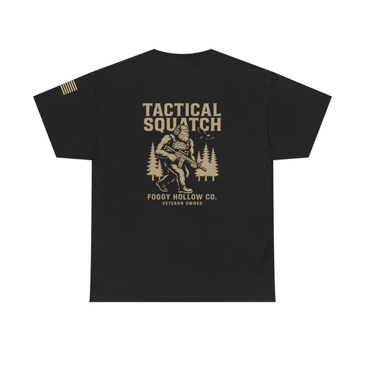 Tactical Squatch Edition Foggy Hollow Co. Unisex Heavy Cotton Tee