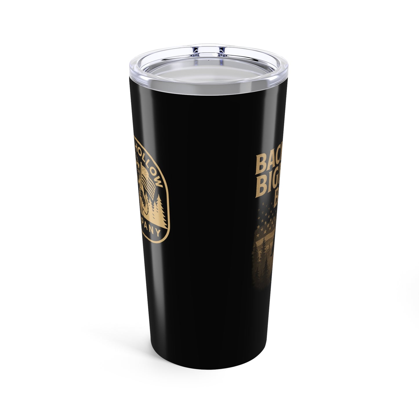 Backwoods, Bigfoot, and Bourbon 20oz Tumbler