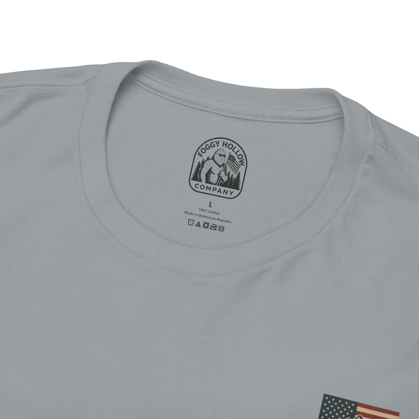 Patriotic Edition Foggy Hollow Co. Unisex Heavy Cotton Tee